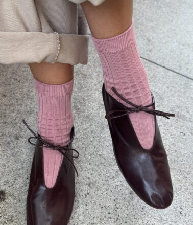 Le Bon Shoppe Her Socks in Desert Rose
