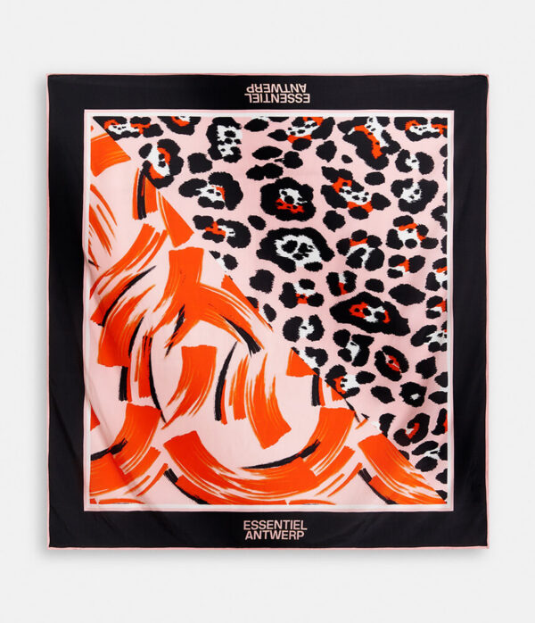 Essentiel Antwerp Jerba Two Print Scarf
