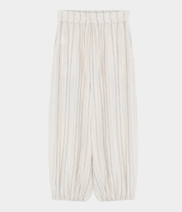 Day Birger Harsha Pants in Cream Raw Stripes
