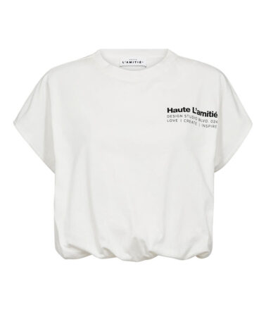 Haute L’Amitie Noma Balloon Tee in White