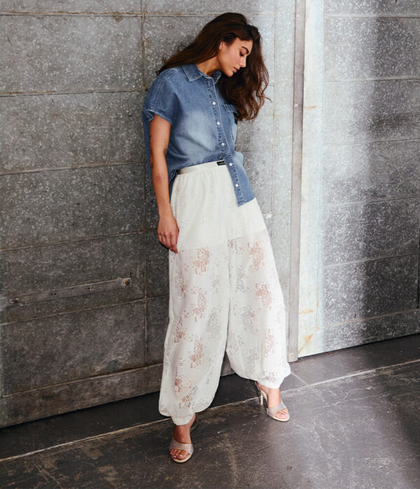 Haute L’Amitie Denim Logo Shirt