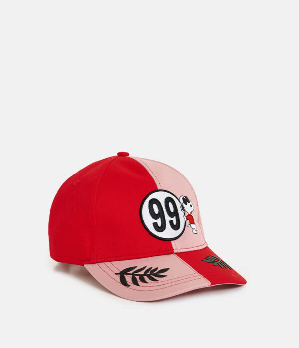 Essentiel Antwerp Janprix Snoopy Cap in Violette