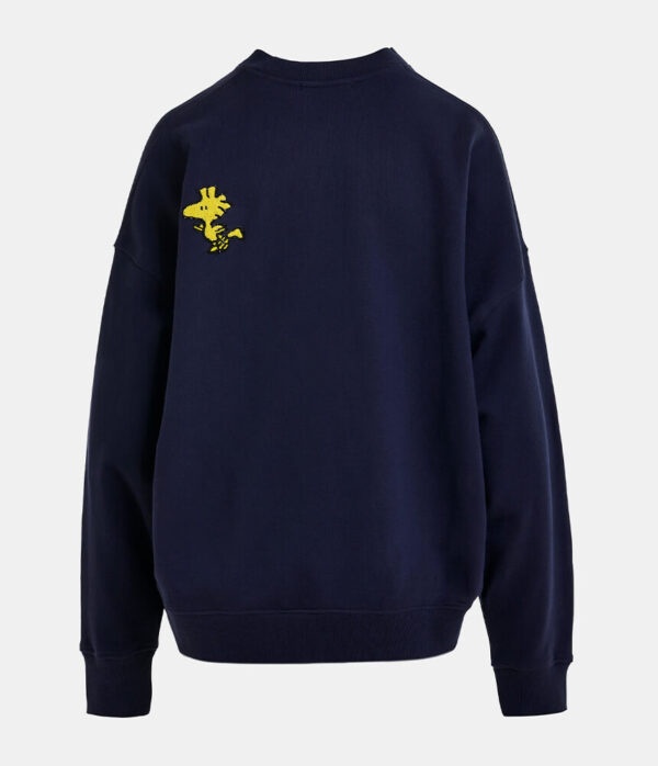 Essentiel Antwerp Jumbrella Embo Sweatshirt in Patriot Blue