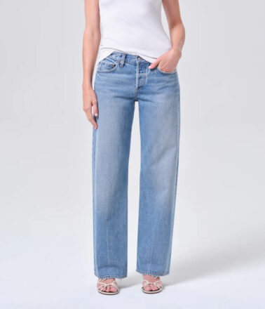 Agolde Low Rise Loose Jean in Vault