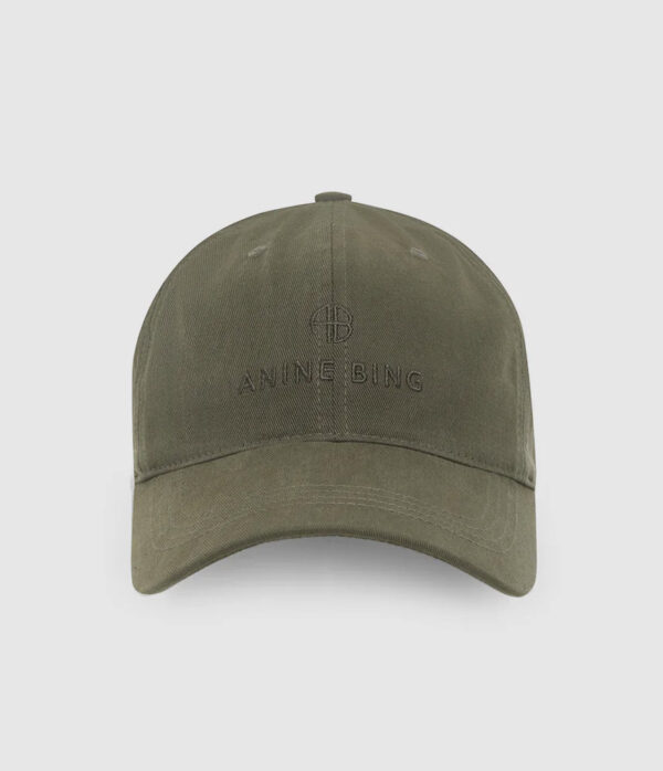 Anine Bing Jeremy Baseball Cap in Sage