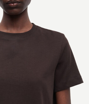 Samsoe Samsoe Camino T Shirt in Mole