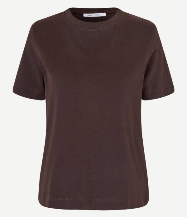 Samsoe Samsoe Camino T Shirt in Mole