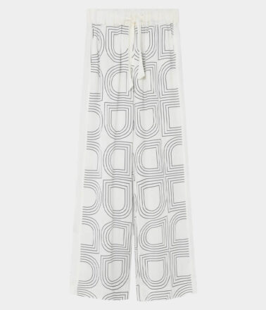 Day Birger Posey Fluid Viscose Pants in Jet Stream