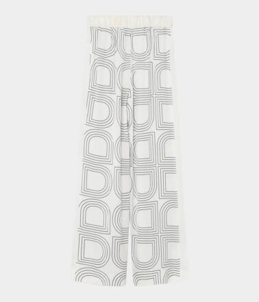 Day Birger Posey Fluid Viscose Pants in Jet Stream