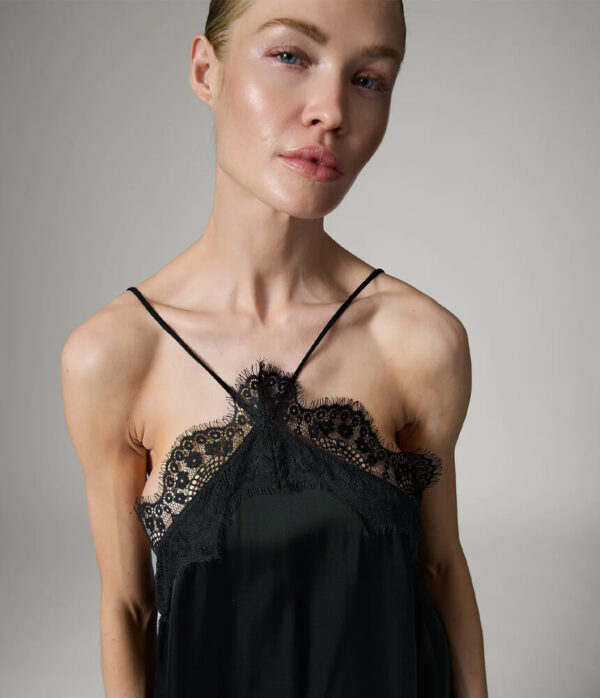 Day Birger Umali Fluid Viscose Dress in Black