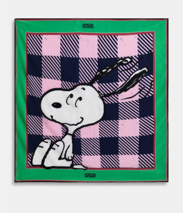 Essentiel Antwerp Joopy Printed Scarf in Violette