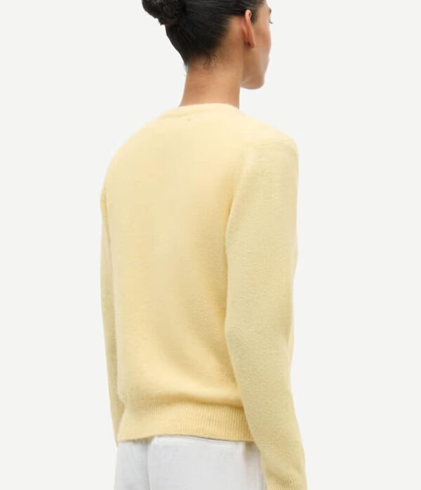 Samsoe Samsoe Nor Short Cardigan in Straw