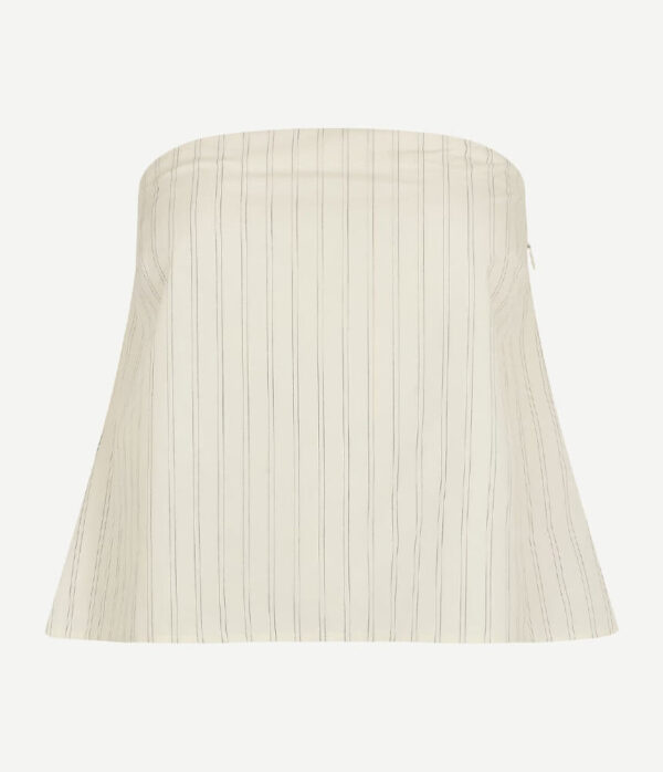 Samsoe Samsoe Saclover Top in Egret Small Stripe