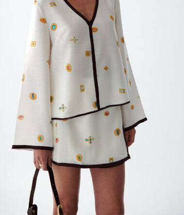 Sancia The Bonnie Skirt in Lueur Print