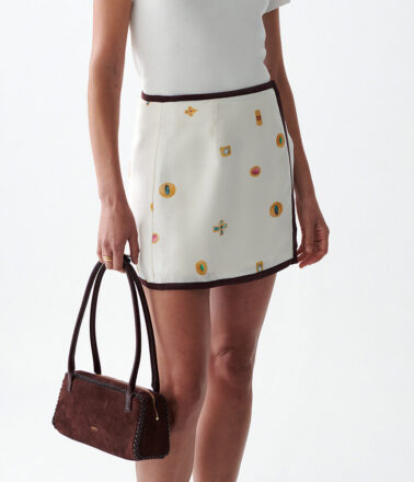 Sancia The Bonnie Skirt in Lueur Print