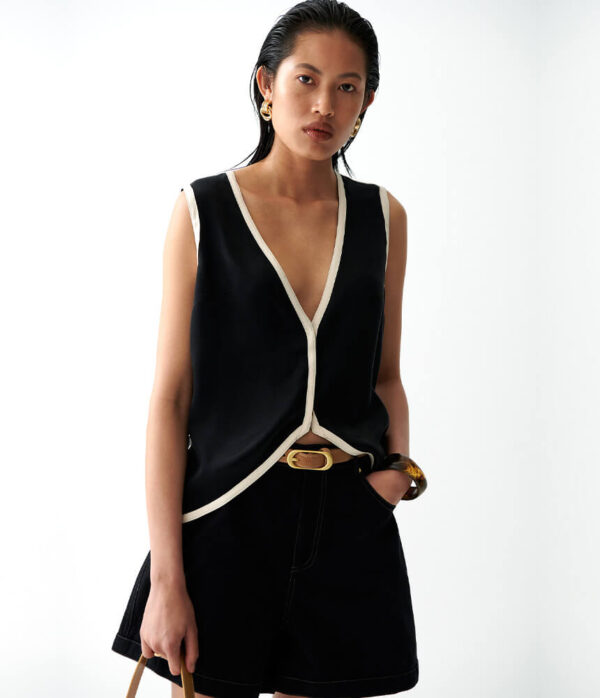 Sancia The Clement Top in Noir