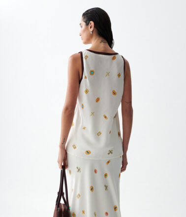 Sancia The Jacques Top in Lueur Print