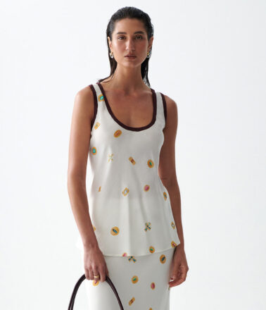 Sancia The Jacques Top in Lueur Print