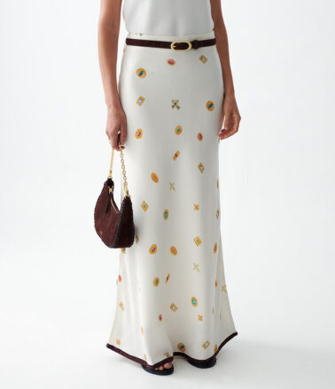 Sancia The Thalia Skirt in Lueur Print