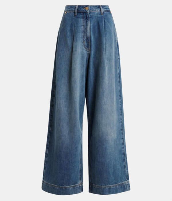 Essentiel Antwerp Jaul Wide Legged Jeans in Patriot Blue
