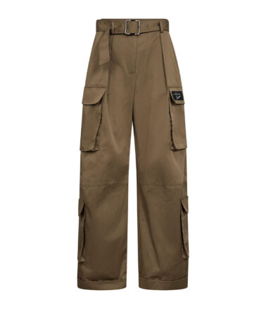 Haute L’Amitie Rabi Cargo Pocket Pant in Walnut