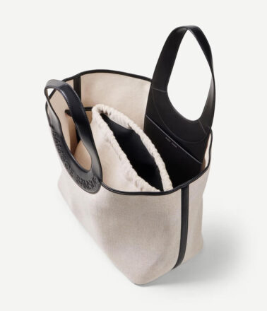 Samsoe Samsoe Saberta Beach Bag in Bone White