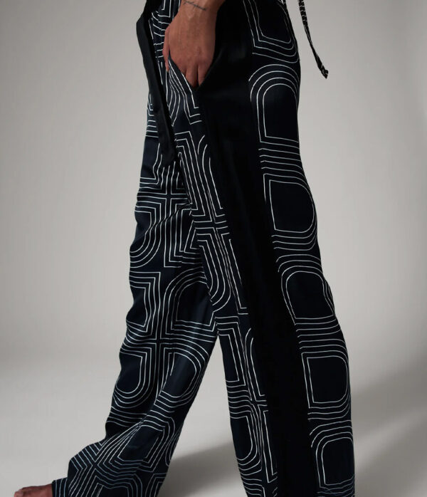 Day Birger Posey Fluid Viscose Pant in Black