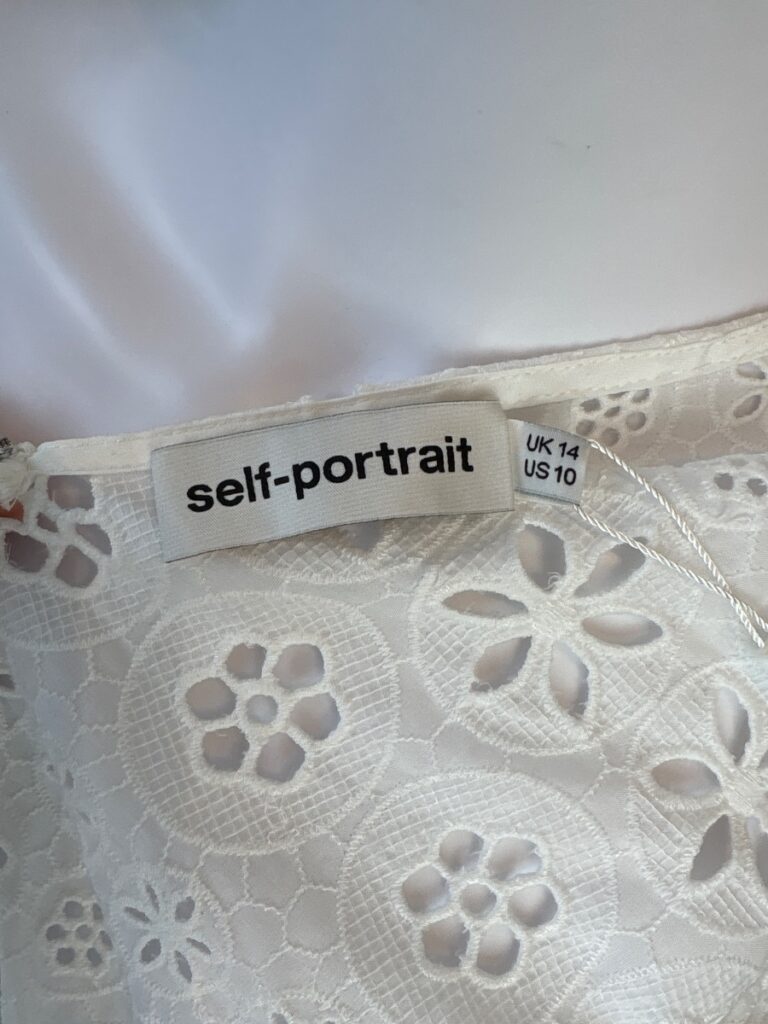 Self Portrait Brodie Frill Top
