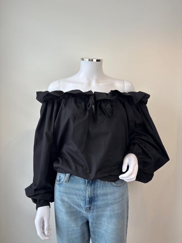 Essentiel Antwerp Off Shoulder Ruffle Top