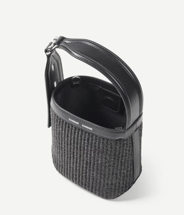 Samsoe Samsoe Saelmegade Mini Bucket Bag in Black