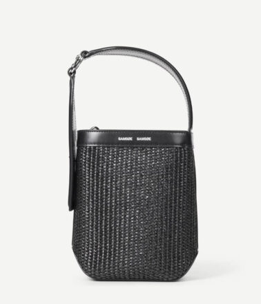 Samsoe Samsoe Saelmegade Mini Bucket Bag in Black