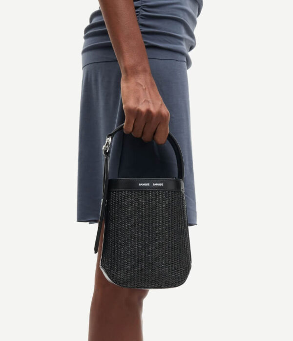 Samsoe Samsoe Saelmegade Mini Bucket Bag in Black