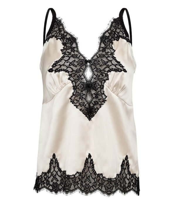 Haute L’Amitie Vivian Lingerie Top in Pearl