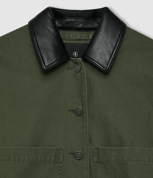 Anine Bing Cade Tee Surfer in Washed Black