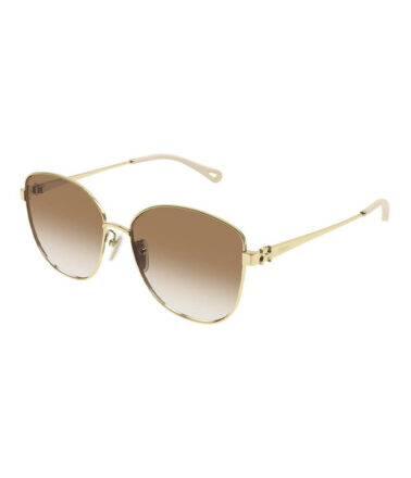 Chloe Sunglasses CH0306SK 004 Gold Brown