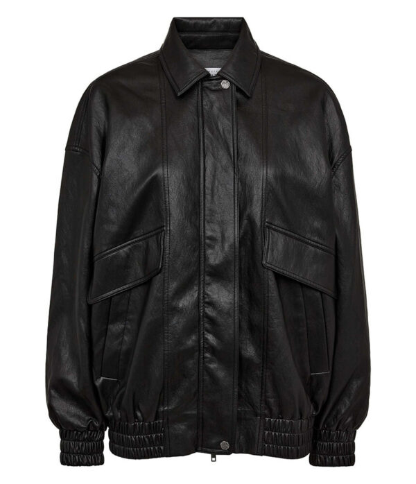 Haute L’Amitie Rizz PU Jacket in Black