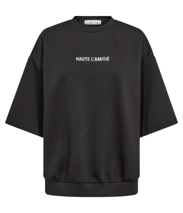 Haute L’Amitie Back Print Studio Short Sleeve Sweat