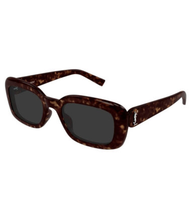 Saint Laurent SL M130 Sunglasses in Havana Grey