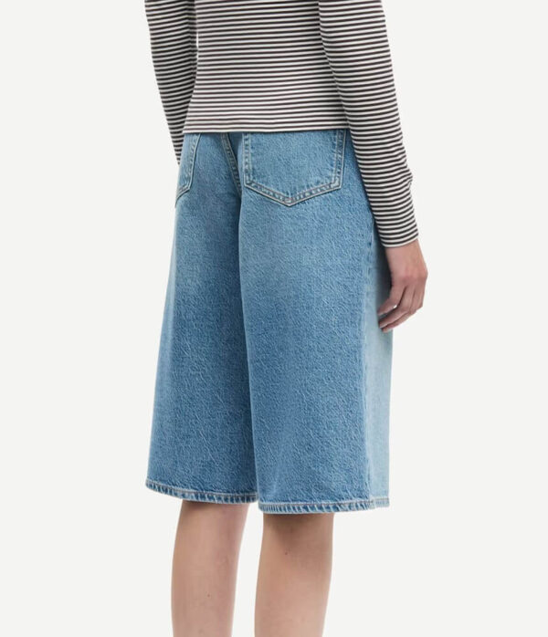 Samsoe Samsoe Satessa Jorts in Stream Blue