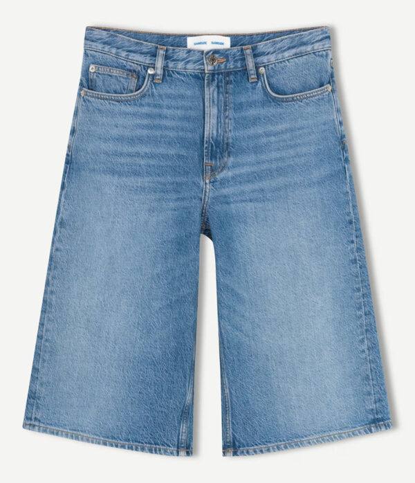 Samsoe Samsoe Satessa Jorts in Stream Blue