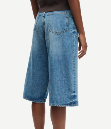 Samsoe Samsoe Saveyra Jorts in Oceanic Blue
