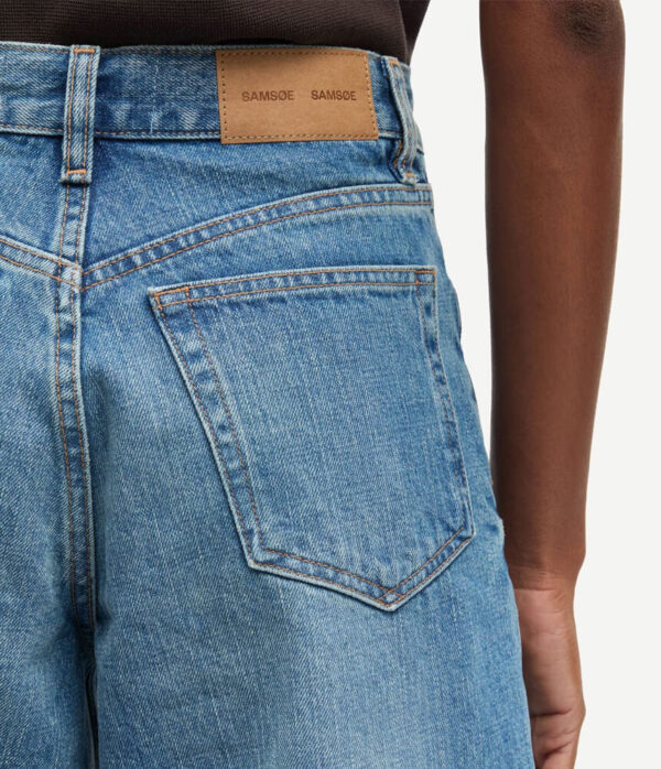 Samsoe Samsoe Saveyra Jorts in Oceanic Blue