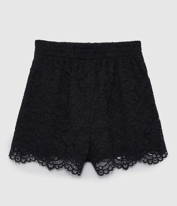 Anine Bing Kam Shorts in Black