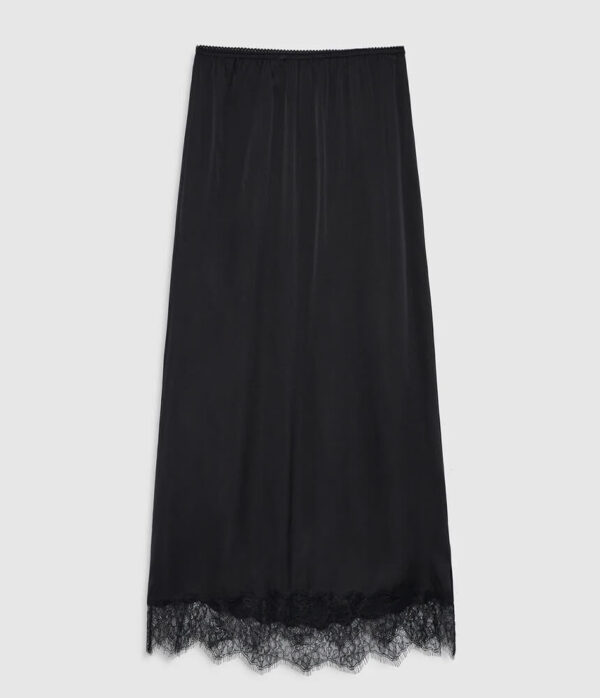 Anine Bing Shelby Skirt in Black