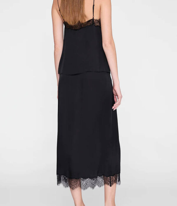 Anine Bing Shelby Skirt in Black
