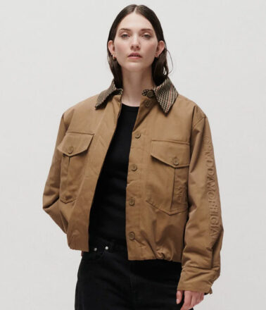 2NDDAY Juri Spring Trench Jacket in Winter Moss Camel