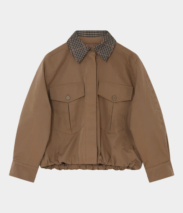 2NDDAY Juri Spring Trench Jacket in Winter Moss Camel