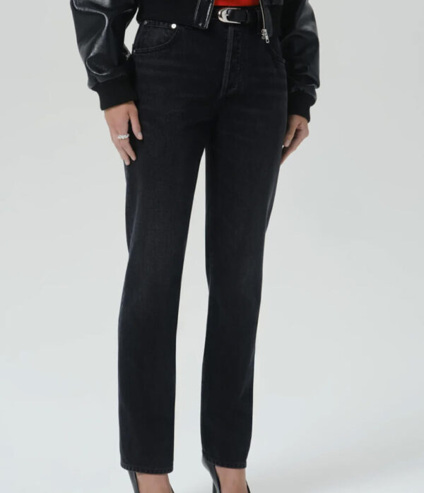 CoH 90s French High Rise Jean in Andreas Washed Black