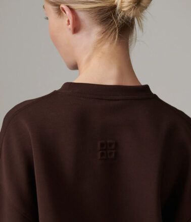 Day Birger Crewa Scuba Top in Grey Melange