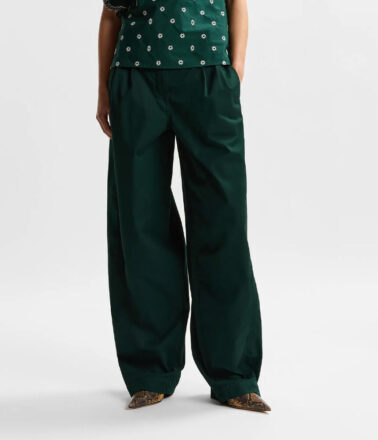 Essentiel Antwerp Katsu Barrel Leg Jean in Aquamarine Blue